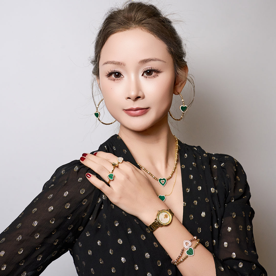 Women's Watches-White Cupid Watch-Bracelet Watch