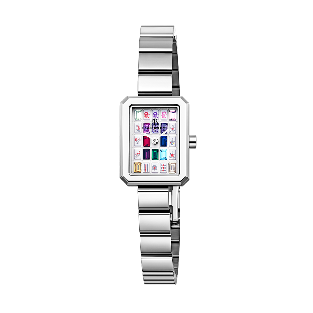 Mahjong - Rainbow Crystal Dial Women's Watch