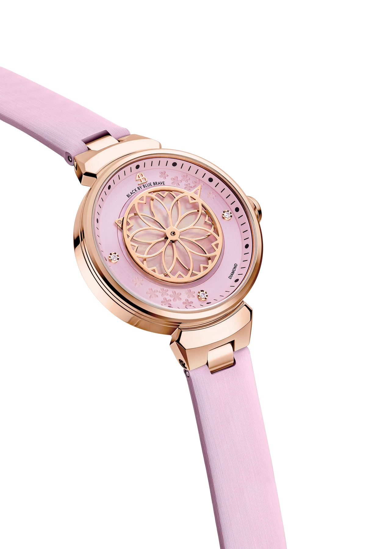 Cherry Blossom Classic Sakura Pink Dial Rose Gold
