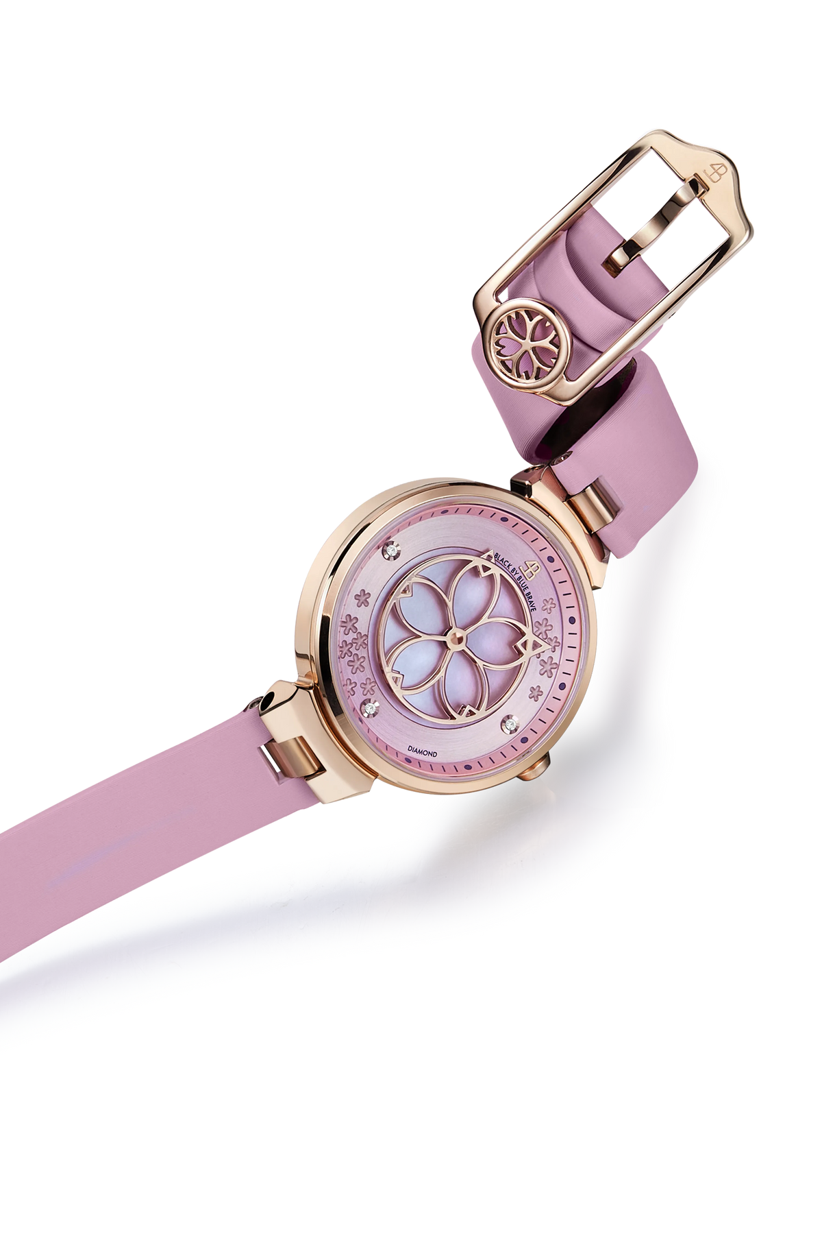 Cherry Blossom Classic Sakura Pink Dial Rose Gold