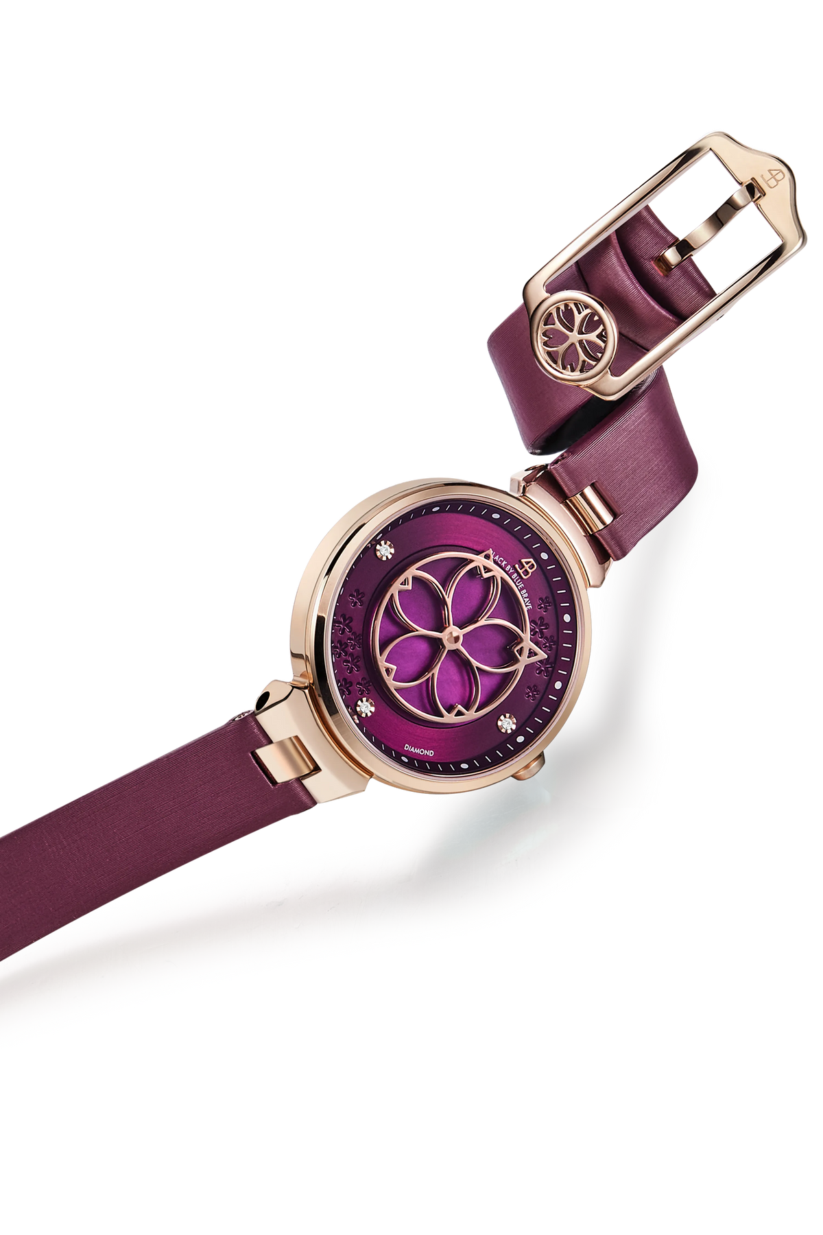 Cherry Blossom Classic Ruby Red Dial Rose Gold