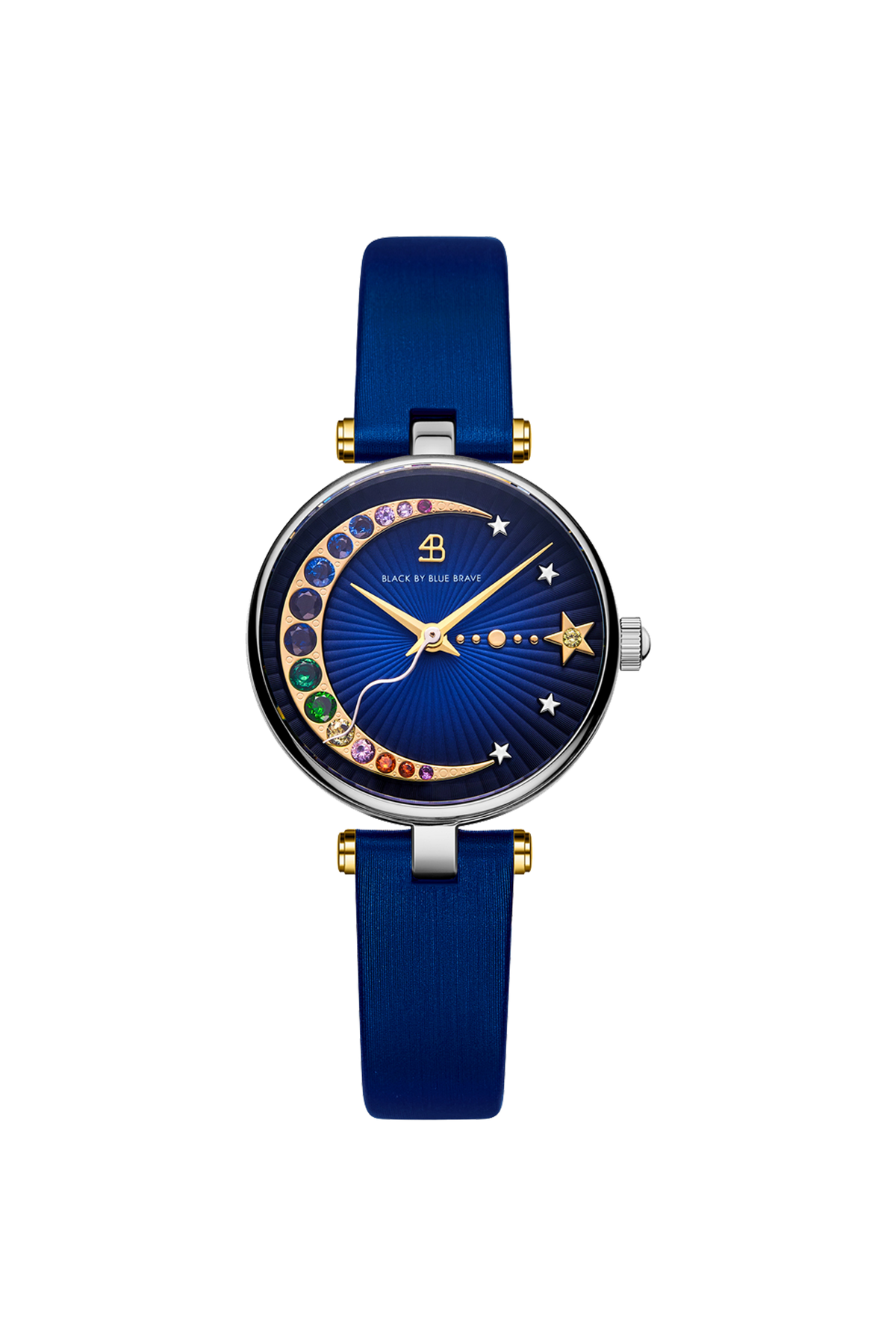 Crescent Moon 28mm — Midnight Blue Watch