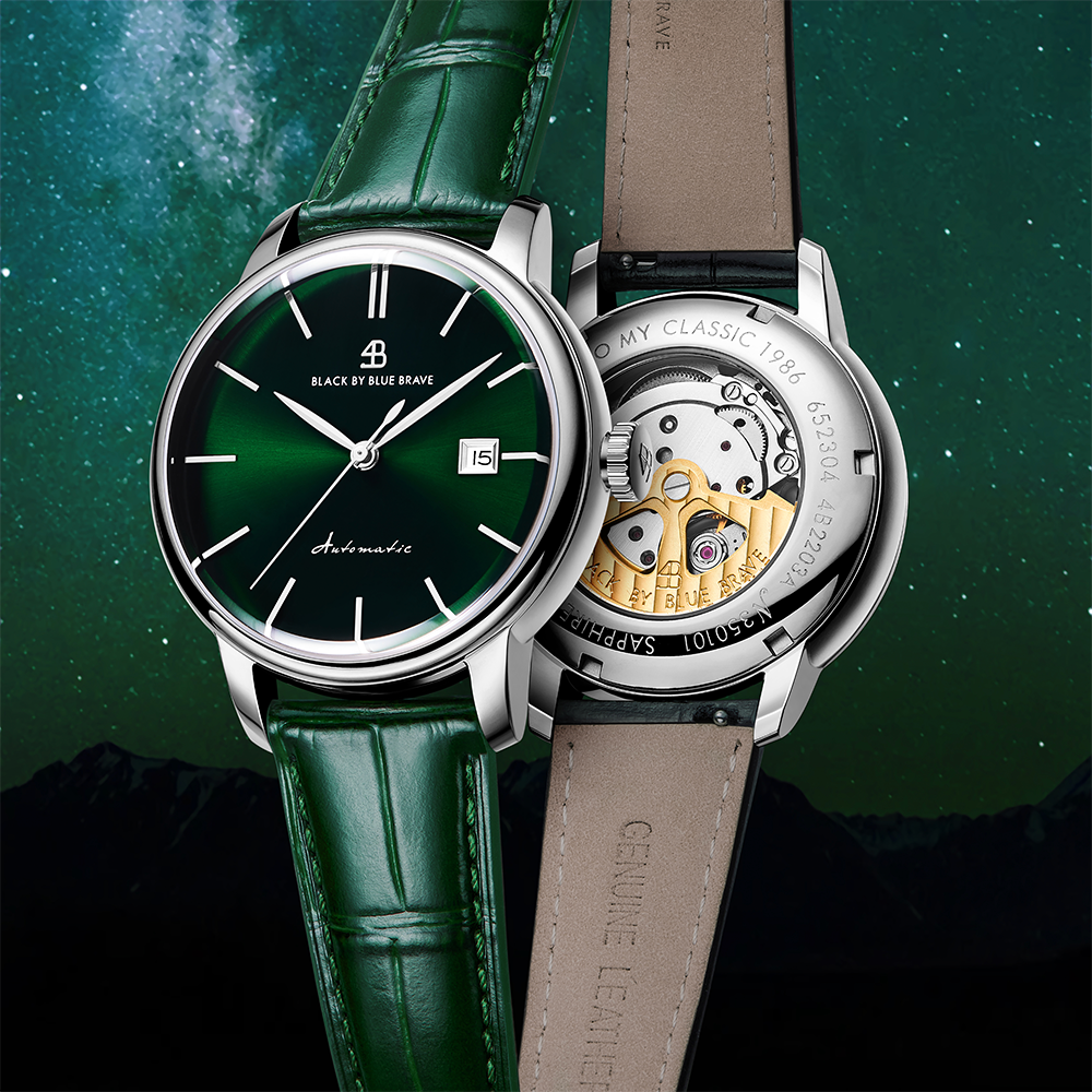 CLASSIC 1986 AUTOMATIC - BLACK BY BLUE BRAVE
