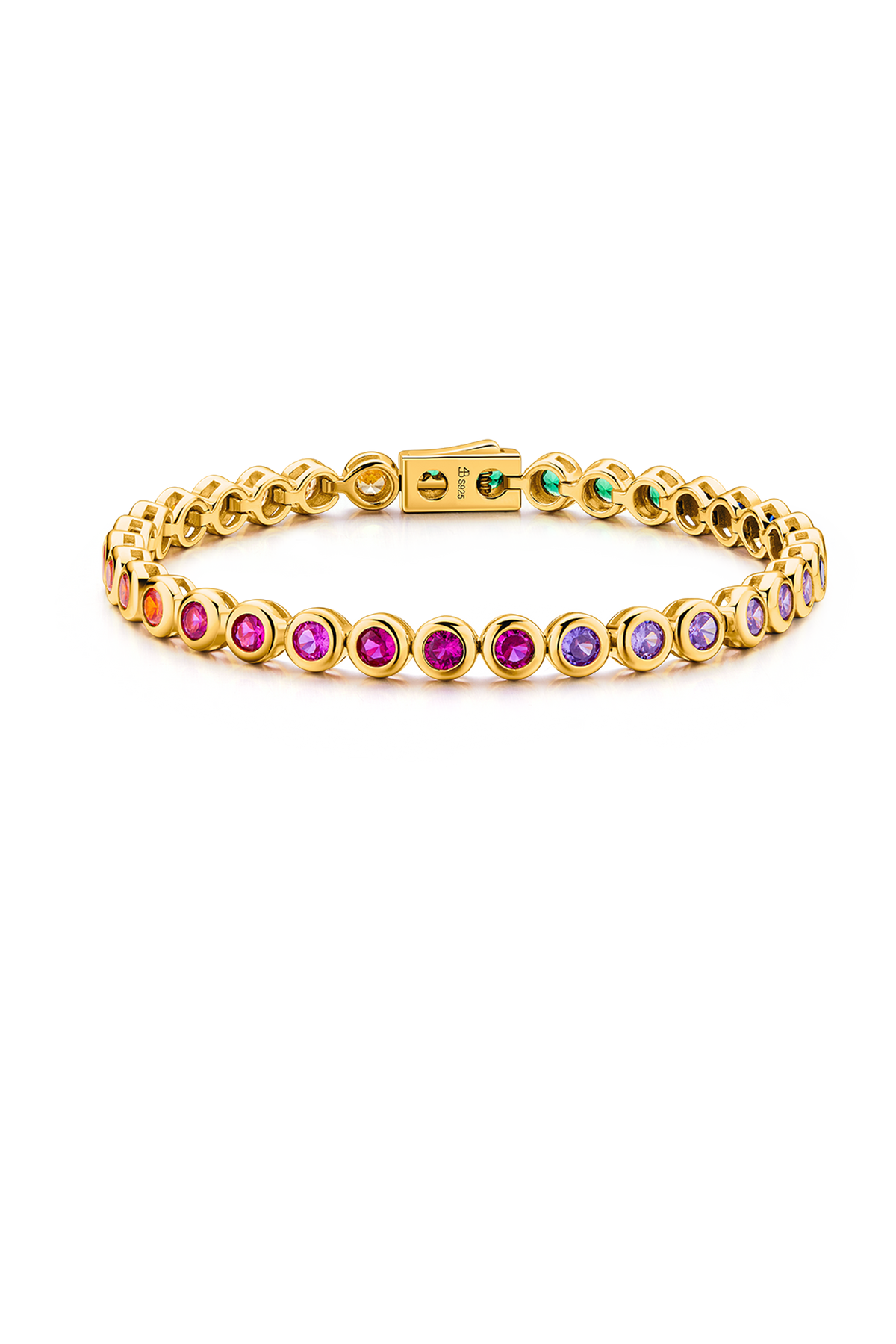 Love Wins Rainbow bracelet Gold