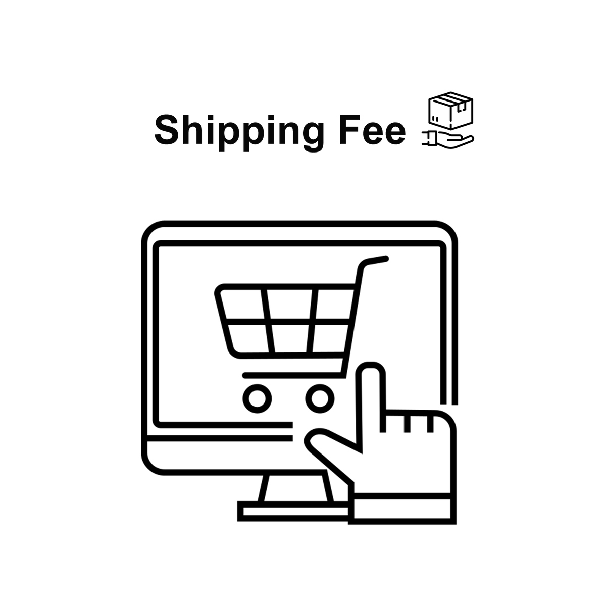 SHIPPING FEE - BLACK BY BLUE BRAVE