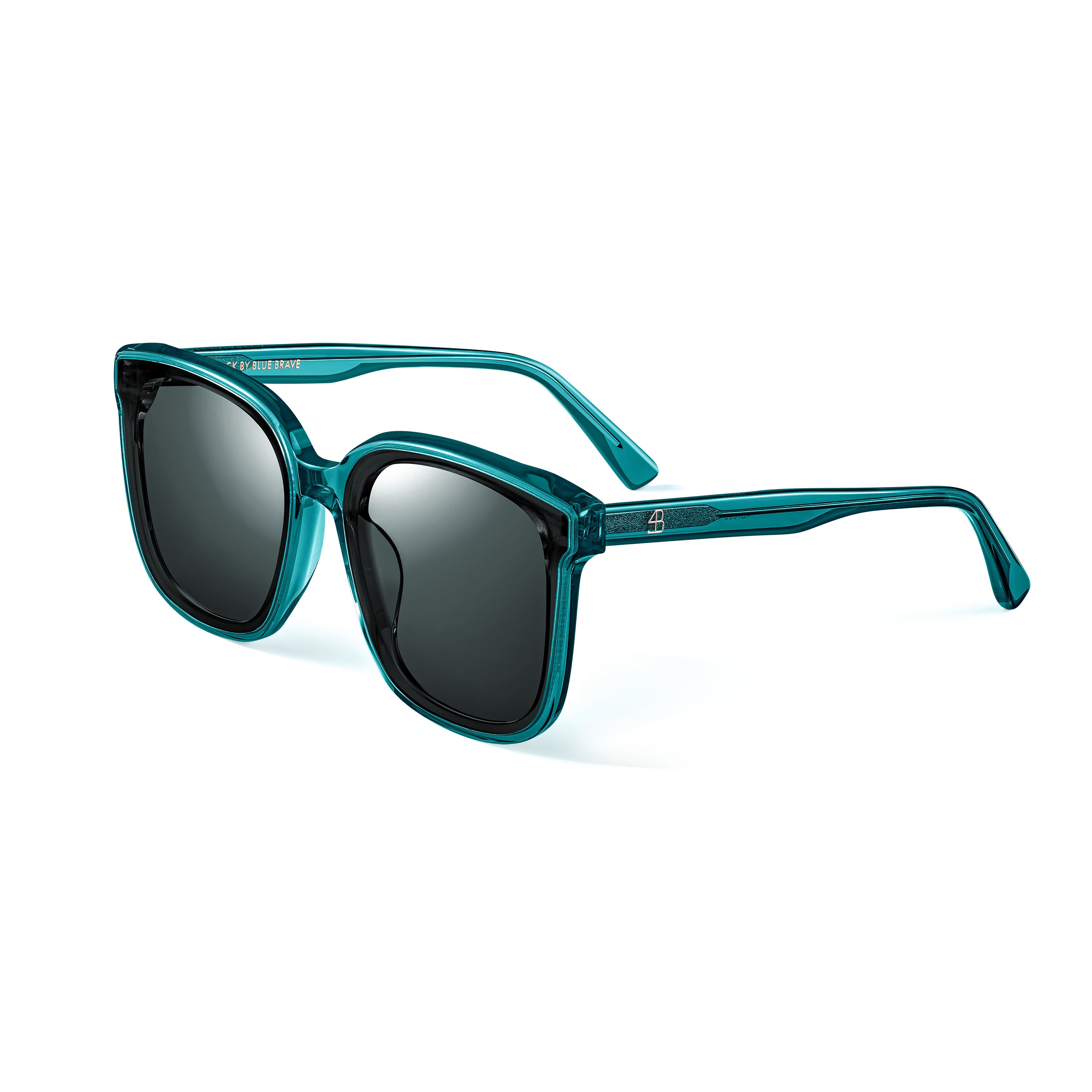 Turquoise 2025 frame sunglasses