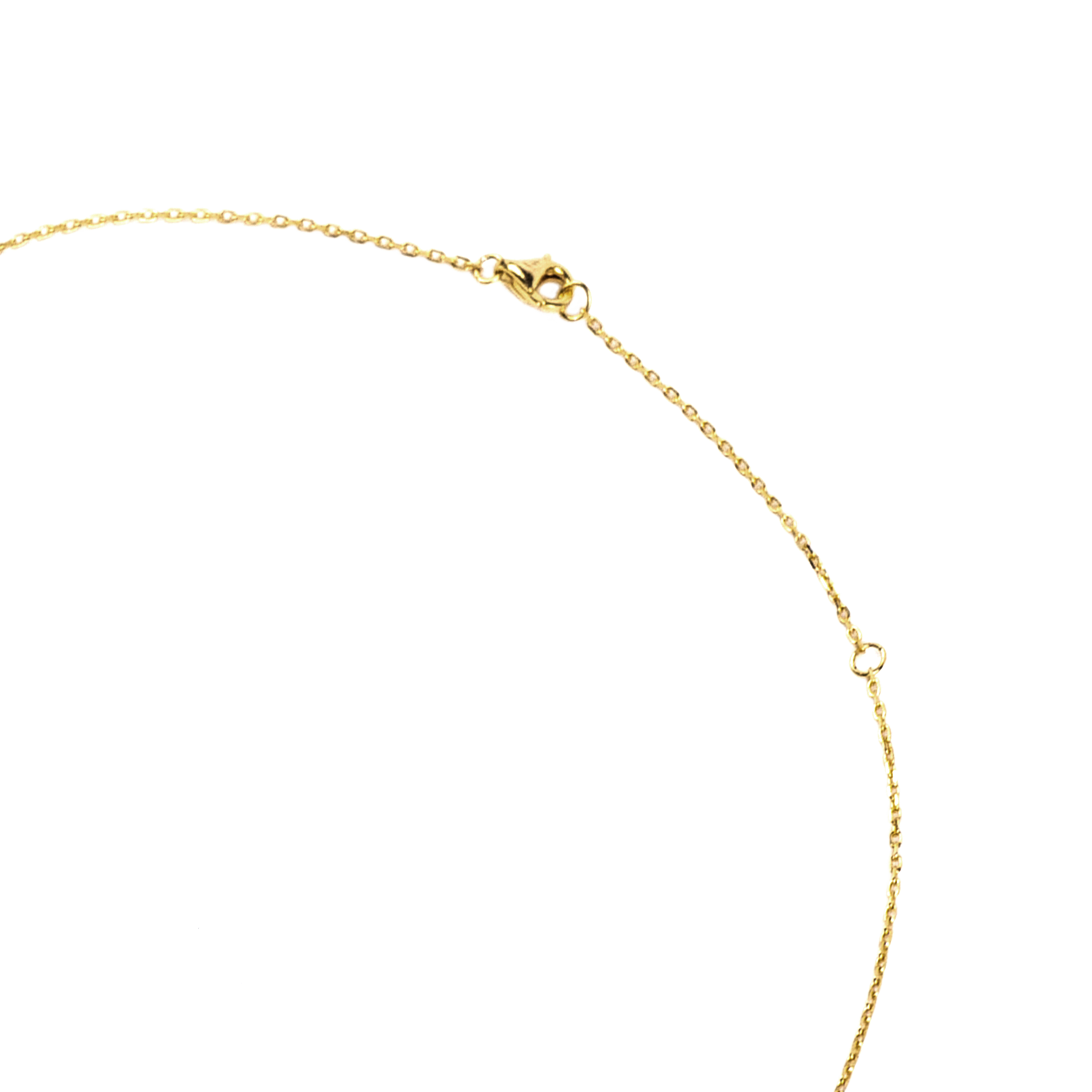 Love Wins Necklace Sterling Sliver Plating Gold 450mm