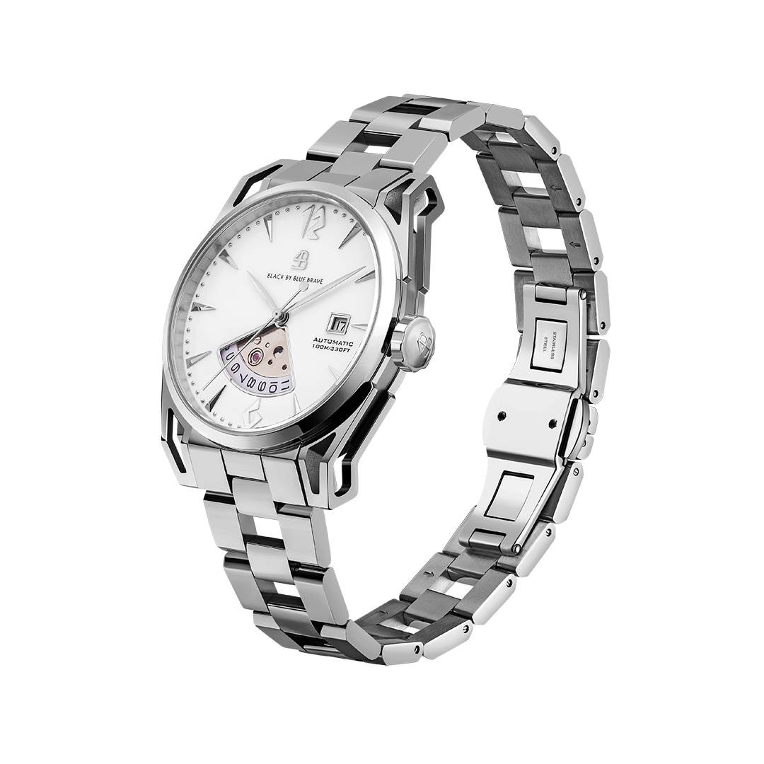 Classic 2024 40mm White Dial Gold Bracelet Automatic Watch