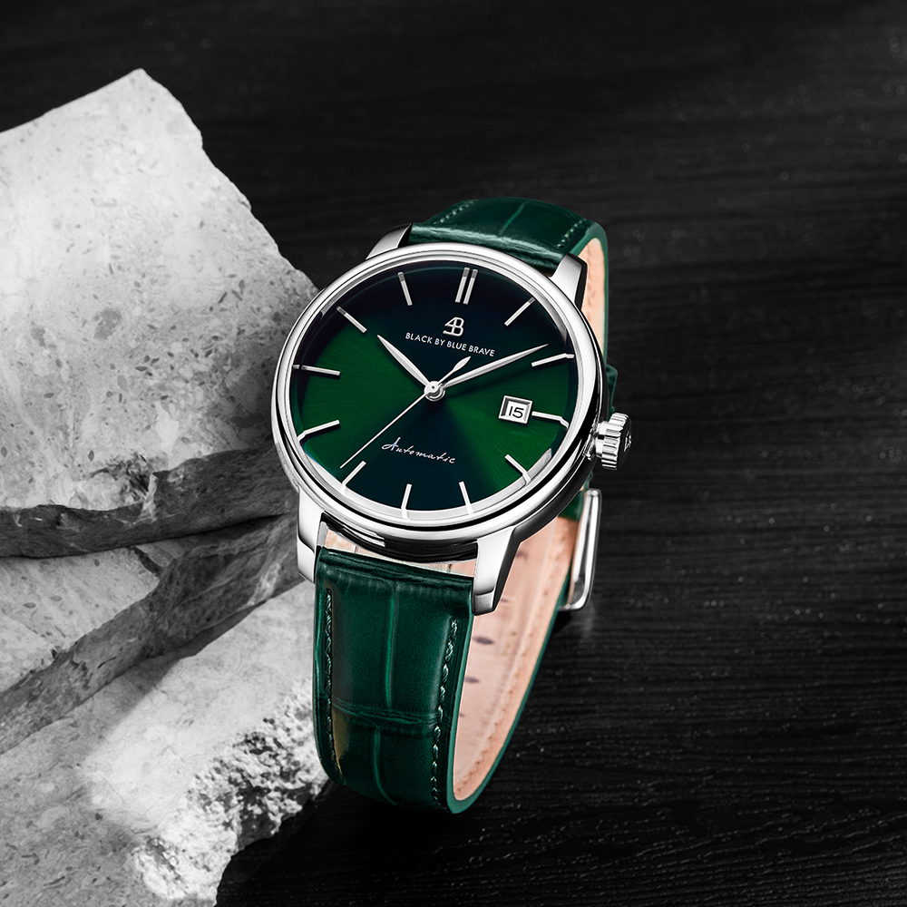 CLASSIC 1986 AUTOMATIC GREEN - BLACK BY BLUE BRAVE