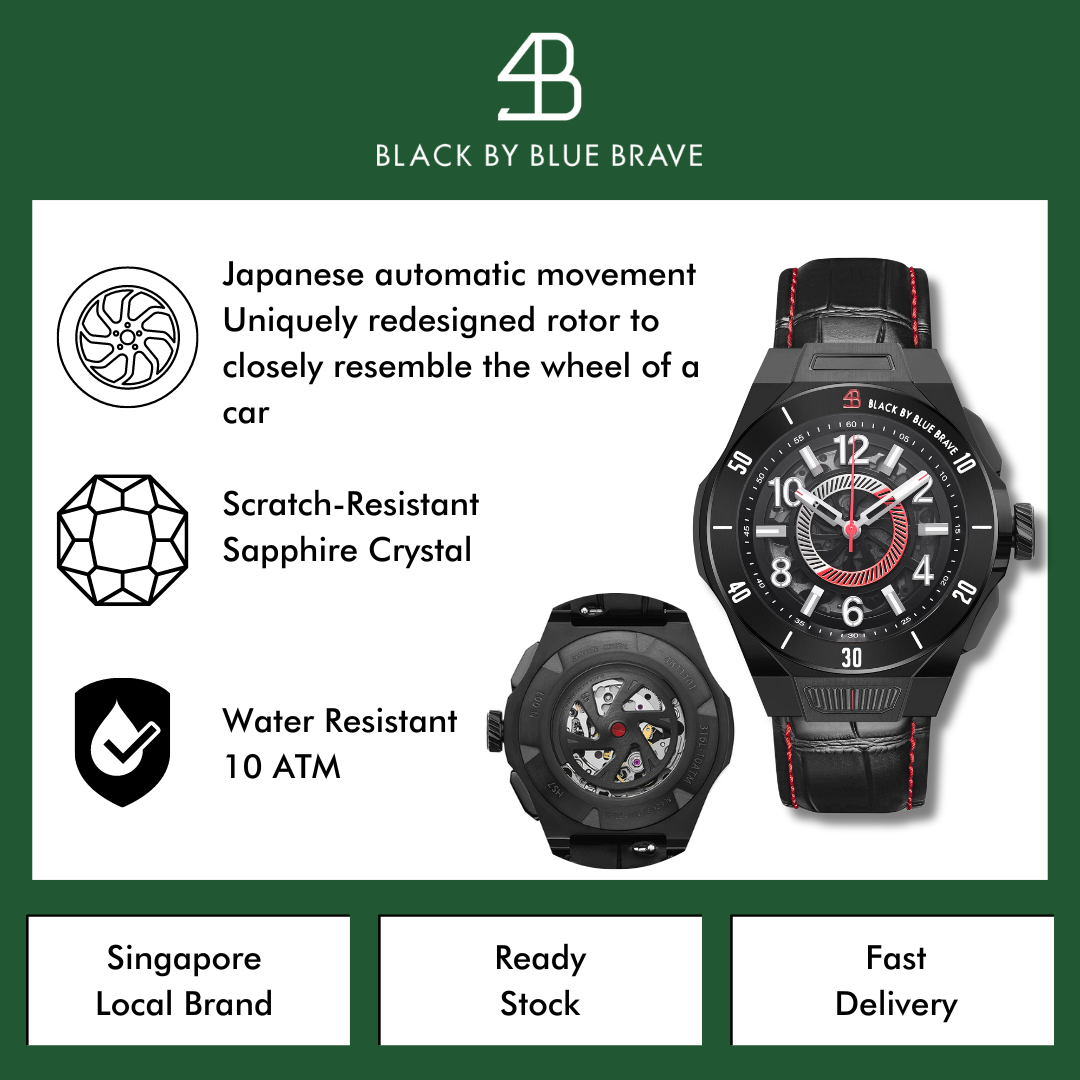 HS7 BLACK - BLACK BY BLUE BRAVE