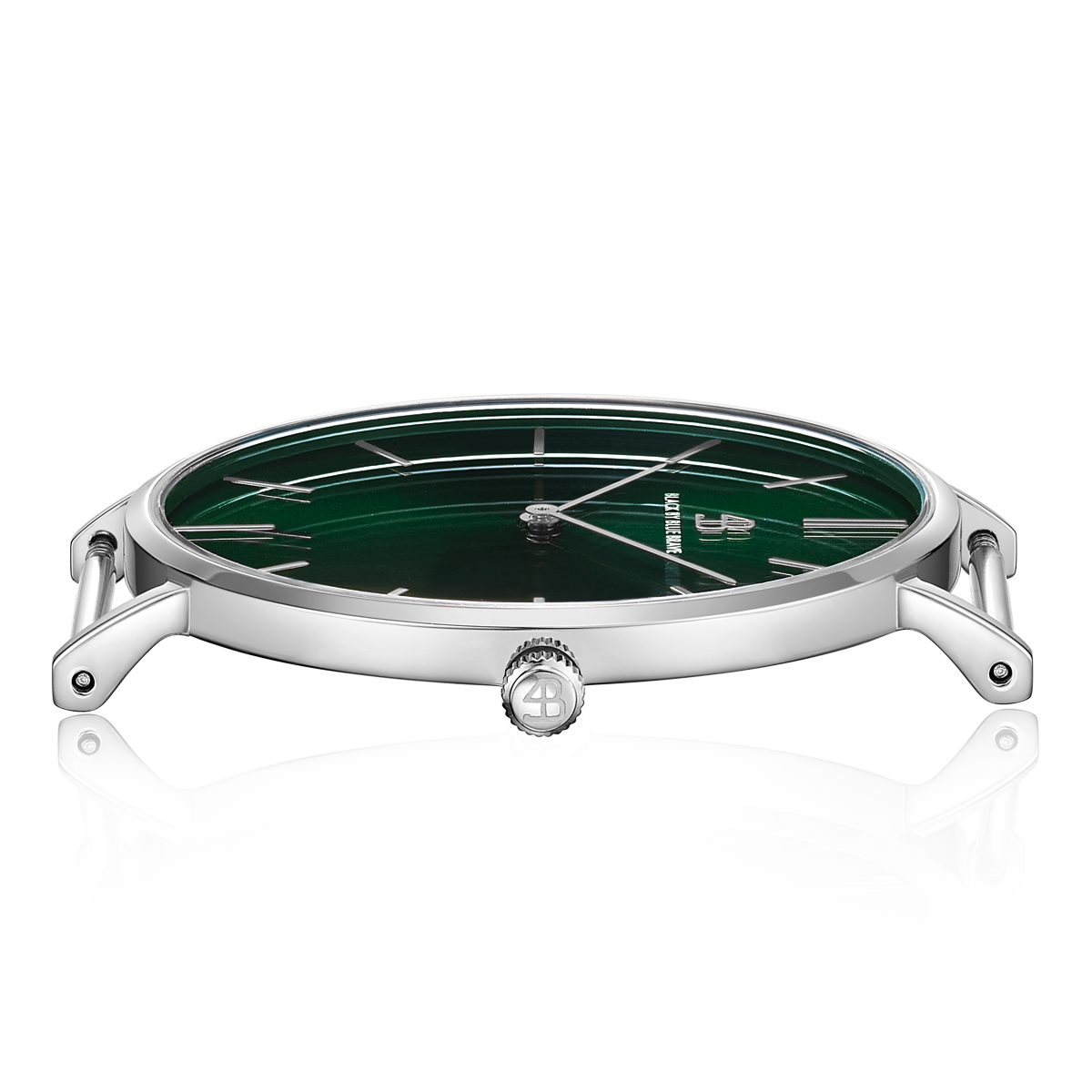 Classic 36mm/40mm Green Dial Silver Case Green Nylon Strap Watch