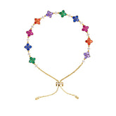 LOVE WINS CLOVER BRACELET - BLACK BY BLUE BRAVE