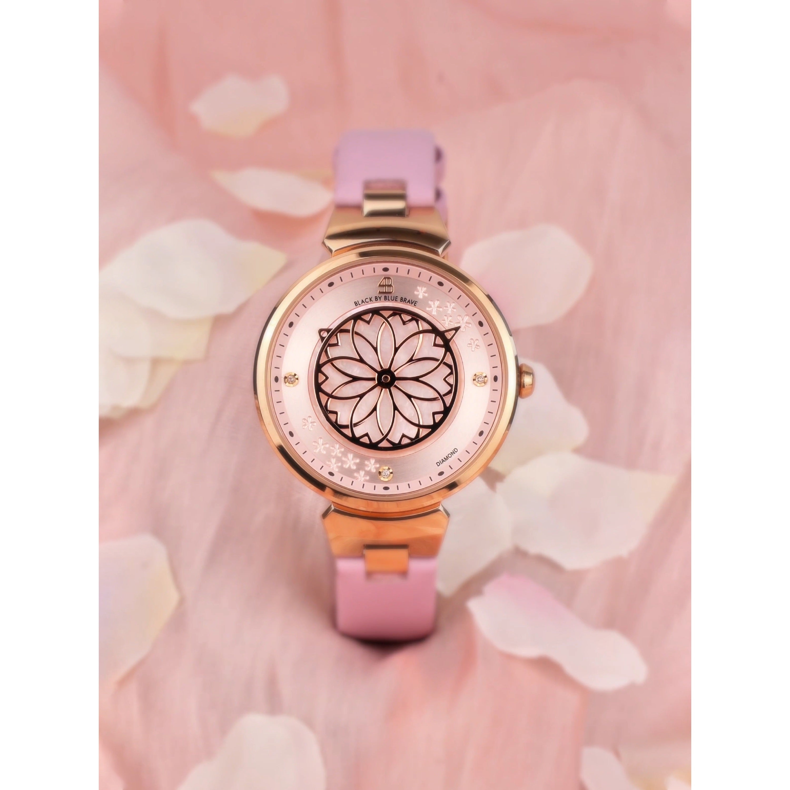 PINK CHERRY BLOSSOM WATCH & CHERRY BLOSSOM BRACELET