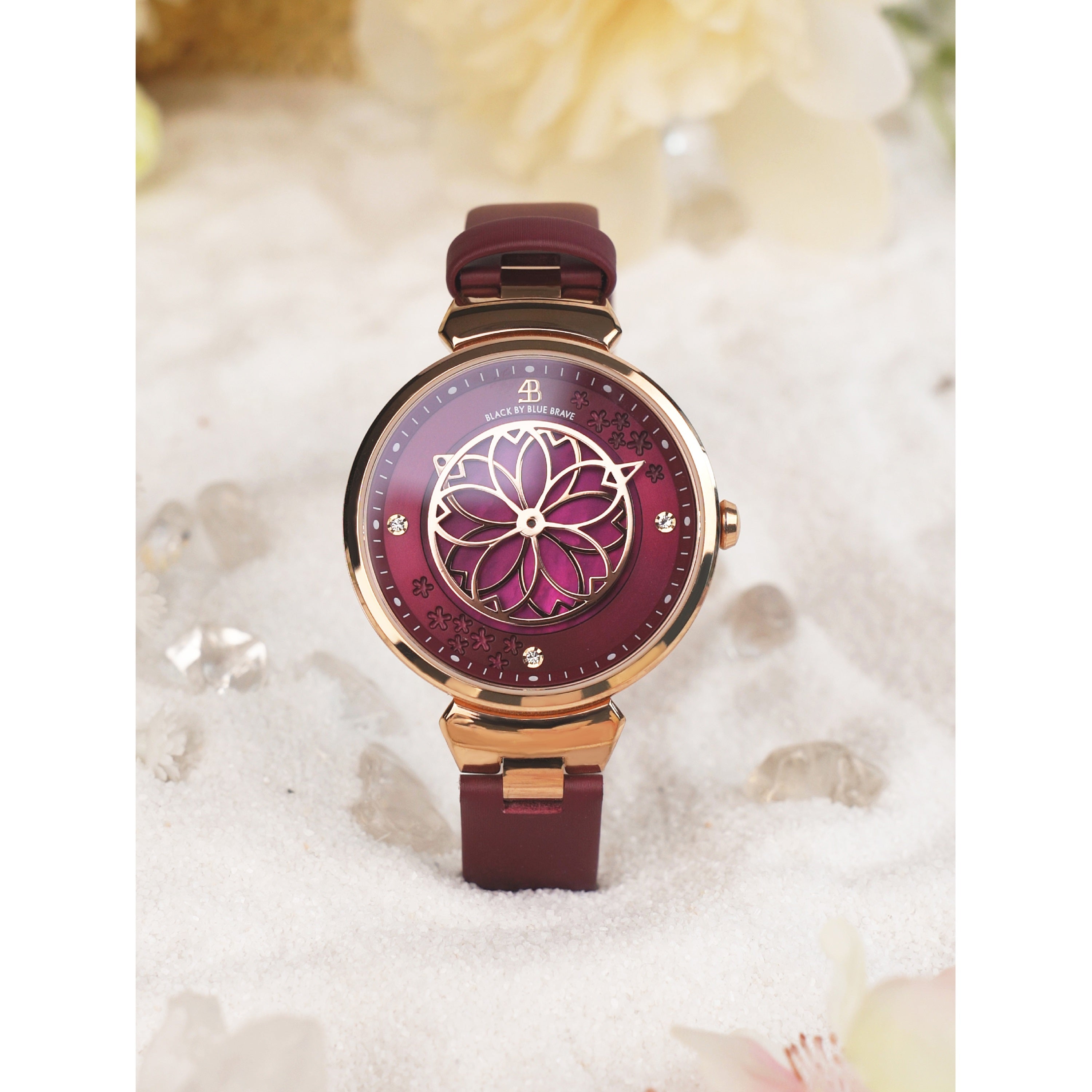 PINK CHERRY BLOSSOM WATCH & CHERRY BLOSSOM BRACELET