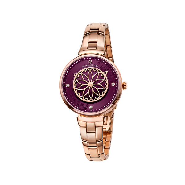 Cherry Blossom Watch | Sakura Petal Hand Rose Gold Bracelet