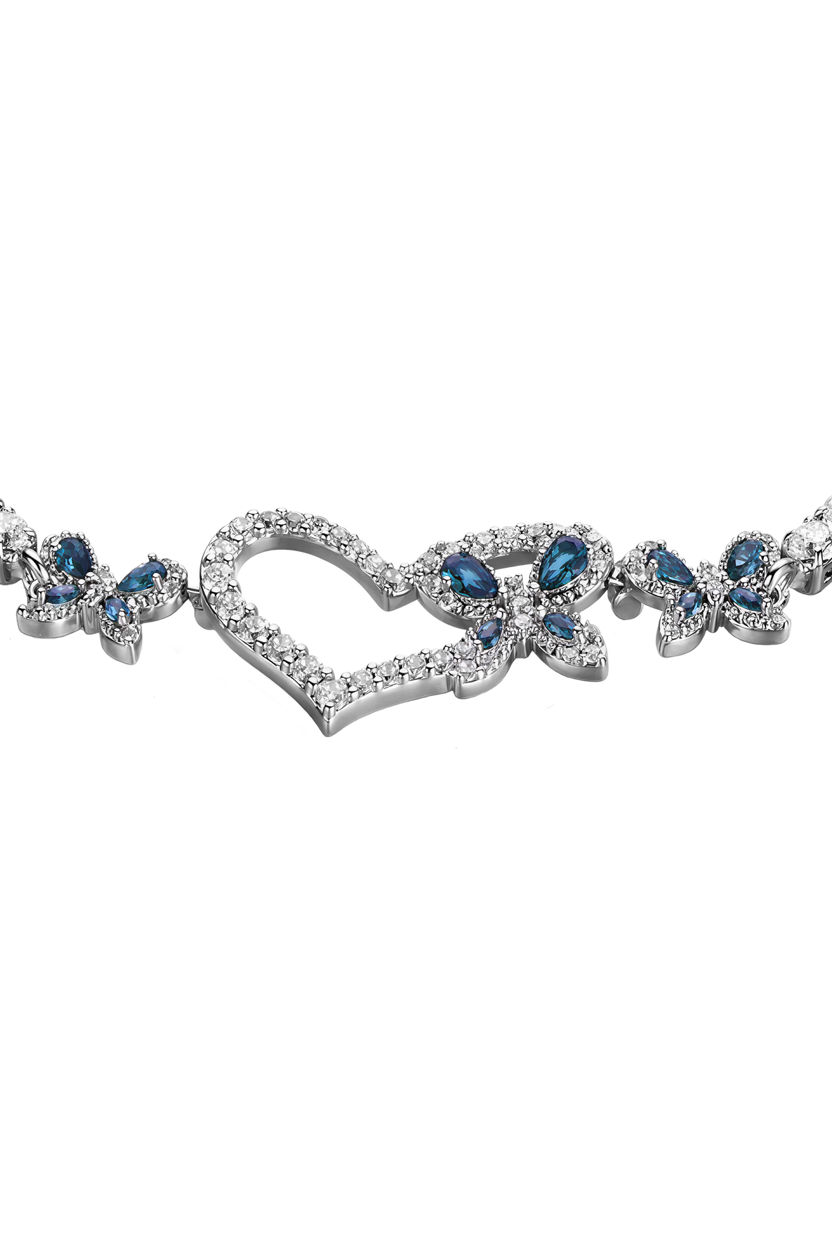 Butterfly Garden Bracelet Silver