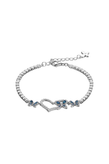 Butterfly Garden Bracelet Silver