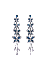 Butterfly Garden Earrings Silver