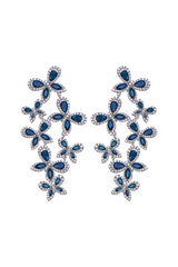 Butterfly Garden Earrings Silver