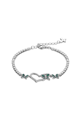 Butterfly Garden Bracelet Silver