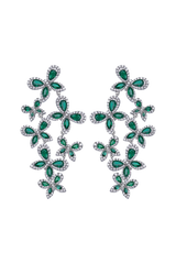 Butterfly Garden Earrings Silver