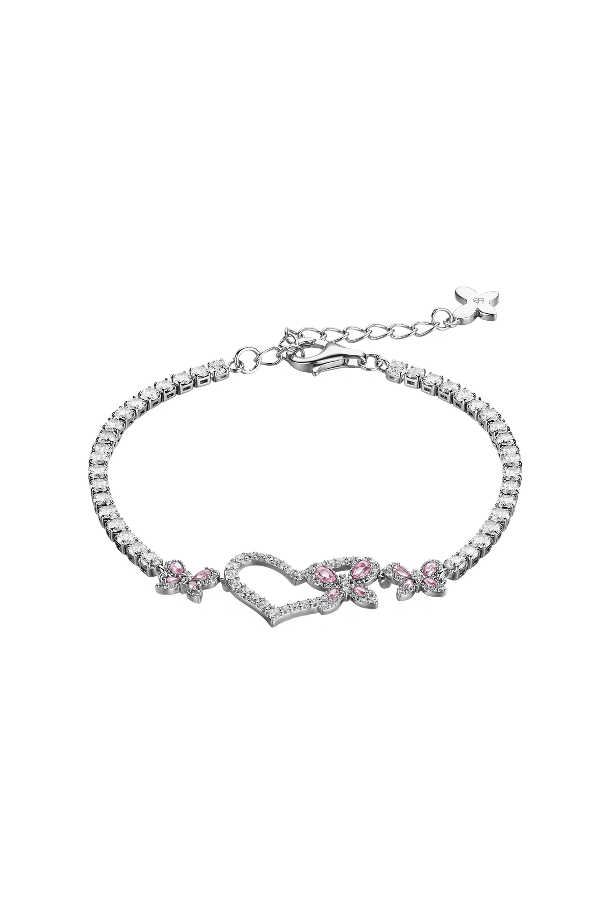 Butterfly Garden Bracelet Silver