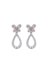 Butterfly Garden Earrings Silver