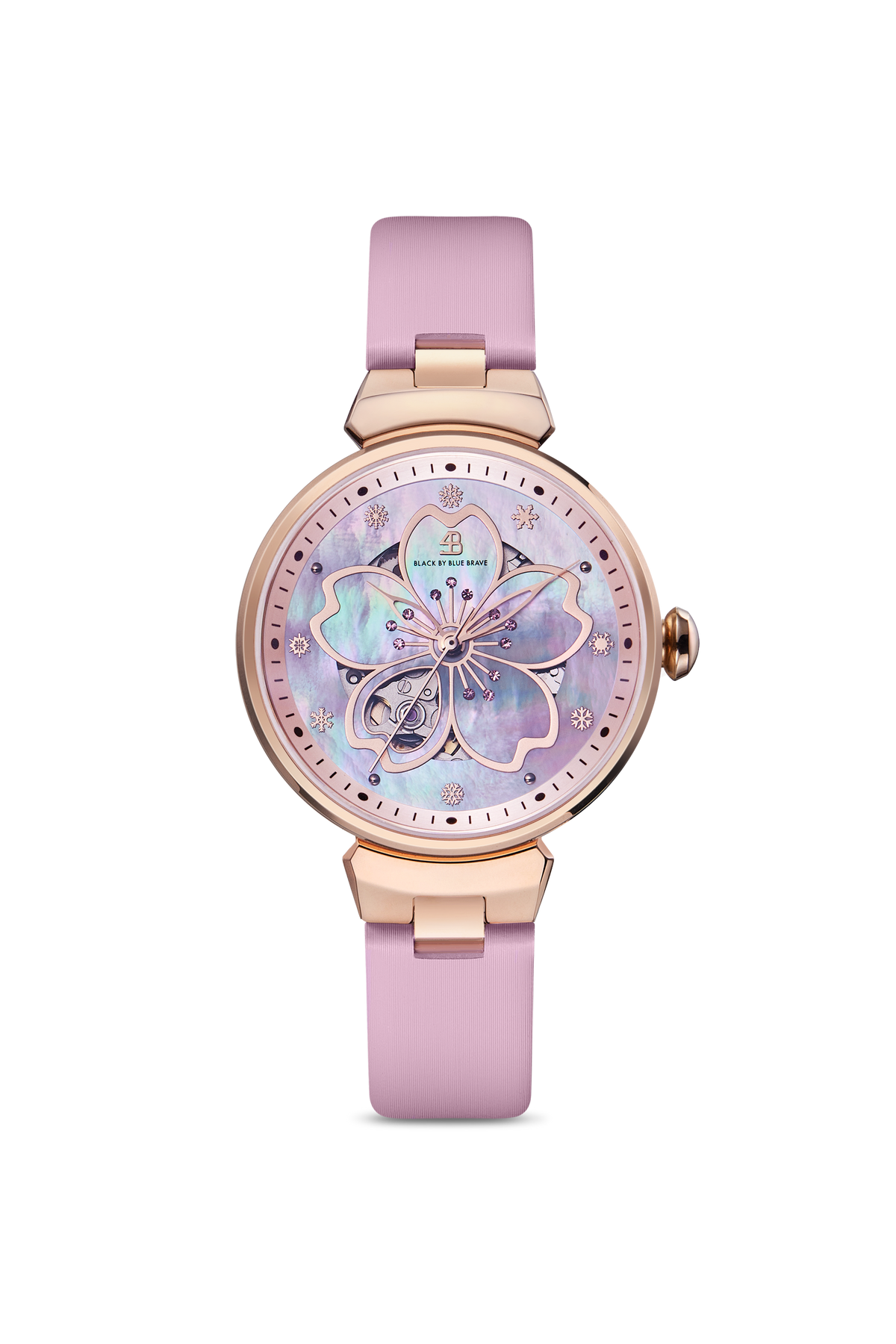 Cherry Blossom Automatic Pink Dial Rose Gold Watch
