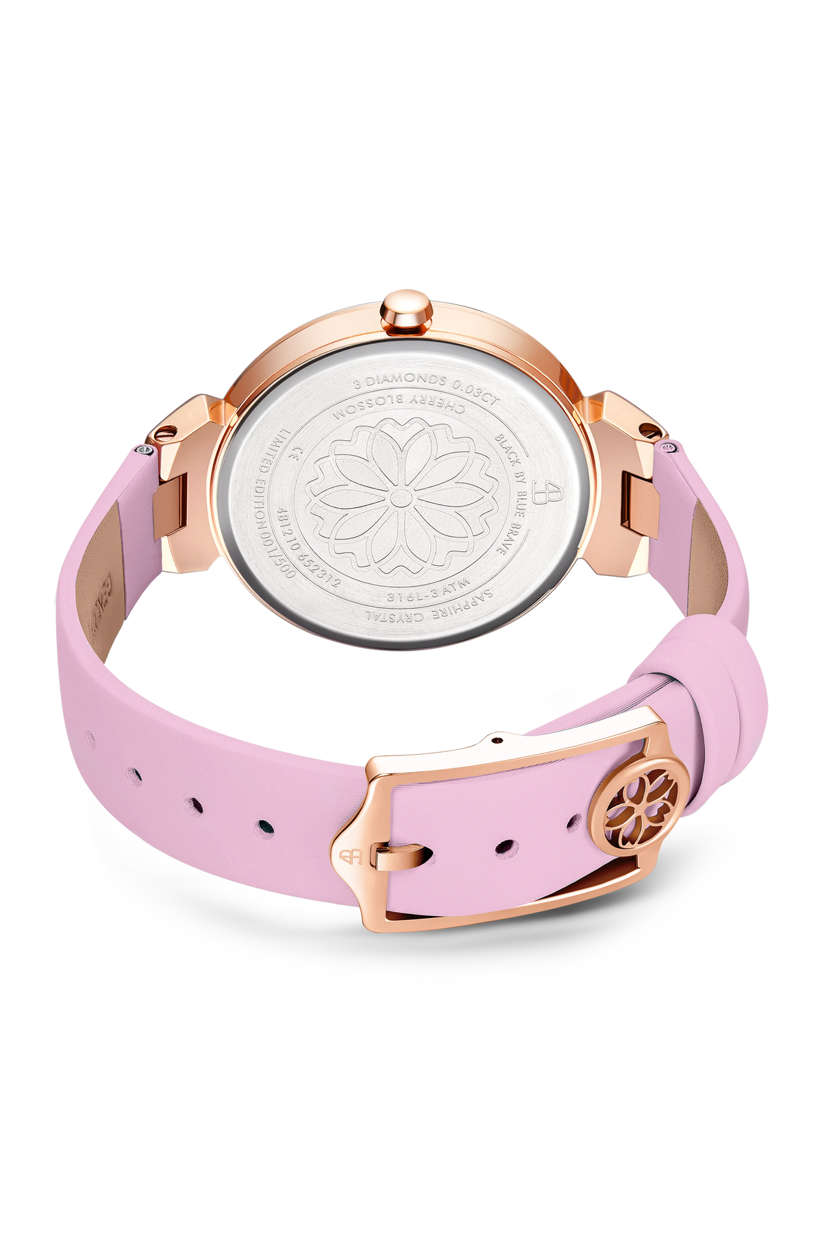 Cherry Blossom Classic Sakura Pink Dial Rose Gold