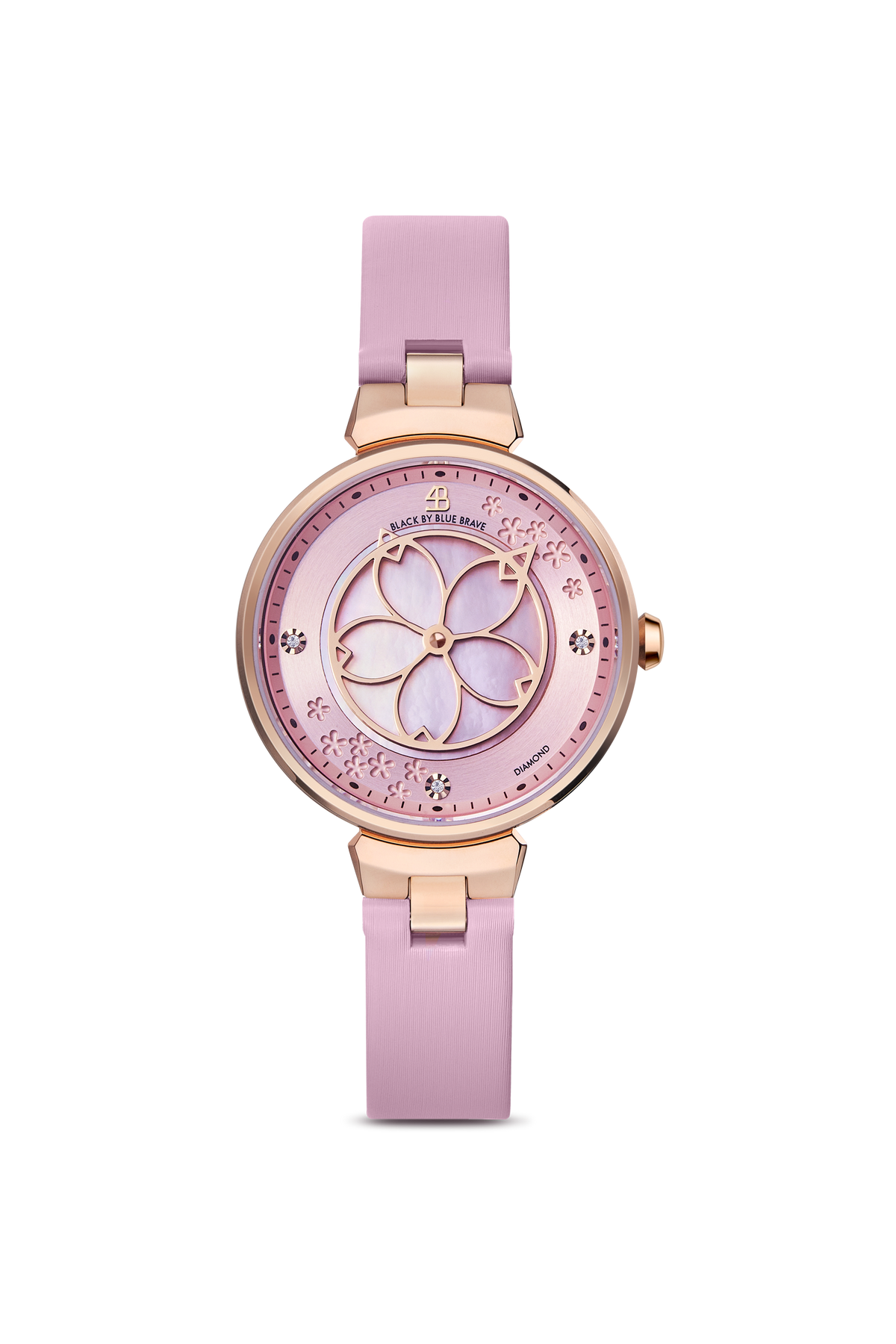 Cherry Blossom Classic Sakura Pink Dial Rose Gold