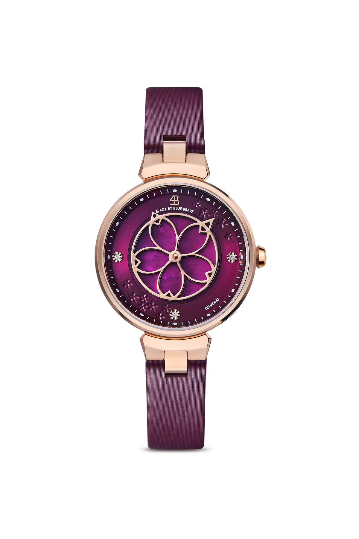 Cherry Blossom Classic Ruby Red Dial Rose Gold