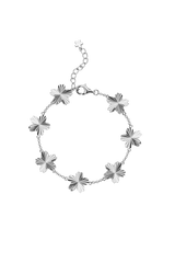 Cherry Blossom Gleam Bracelet Silver