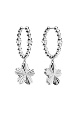 Cherry Blossom Gleam Earrings Silver