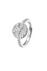 Cherry Blossom Symphony Ring Silver