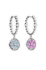 Cherry Blossom Symphony Earrings Silver