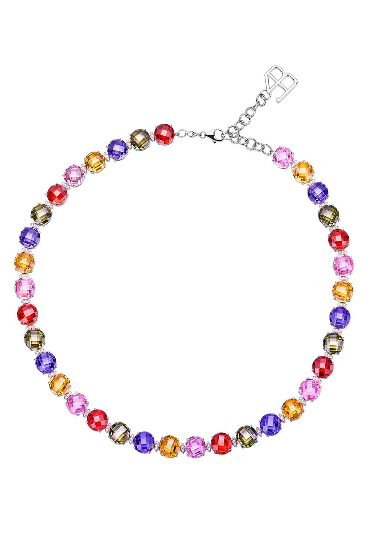 Love Wins Rainbow Necklace Gold