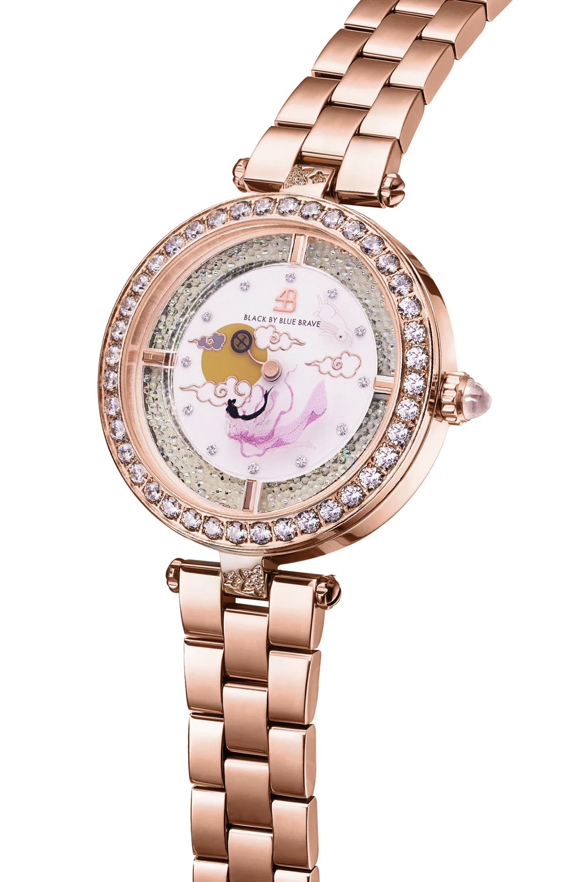 Orbita Rabbit Rose Gold Bracelet Watch