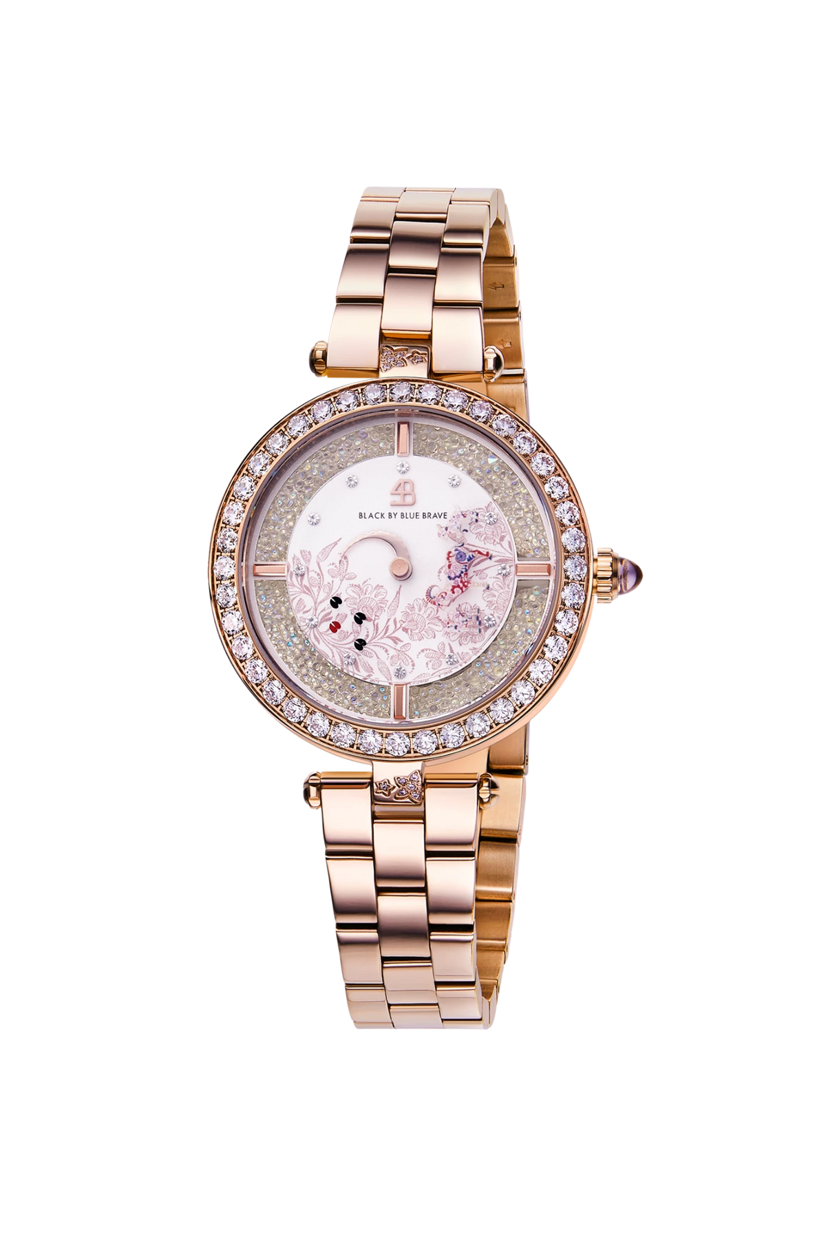 Orbita Sheep Rose Gold Bracelet Watch - BLACK BY BLUE BRAVE