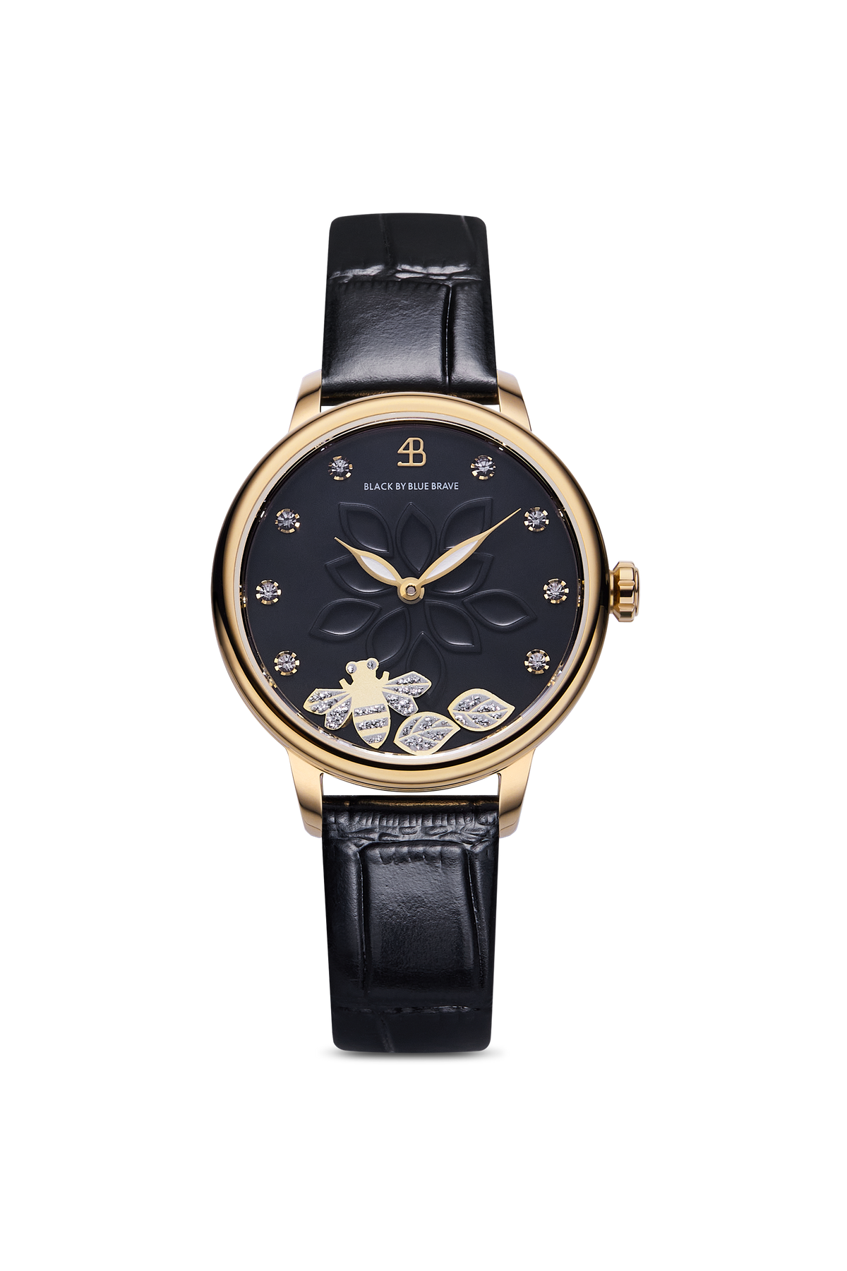 Water Lily Double Sappharie Gold Watch