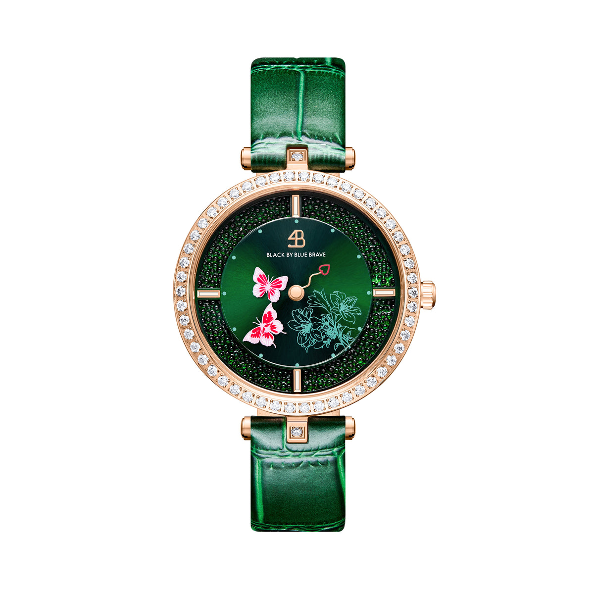 BUTTERFLY LOVERS GREEN - 4B Watches