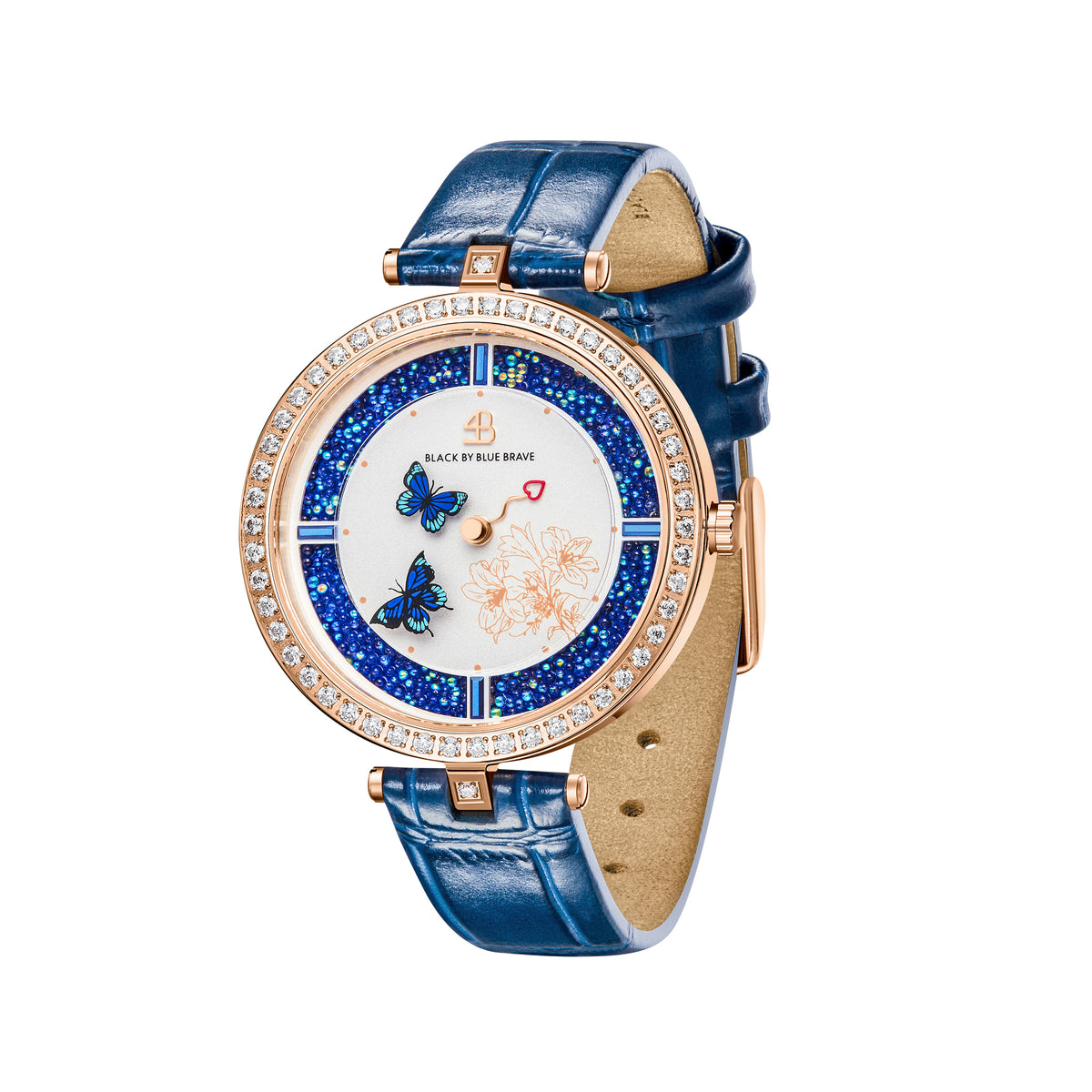 BUTTERFLY LOVERS BLUE - 4B Watches